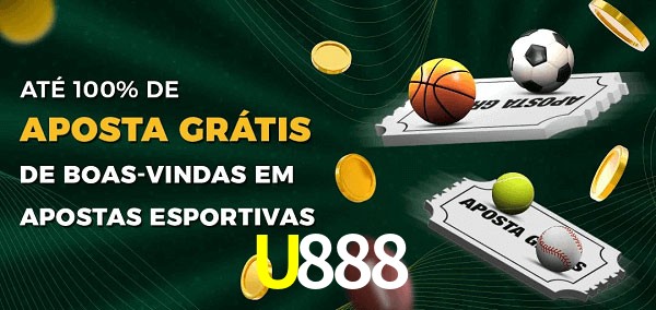 U888 Ate 100% de Aposta Gratis